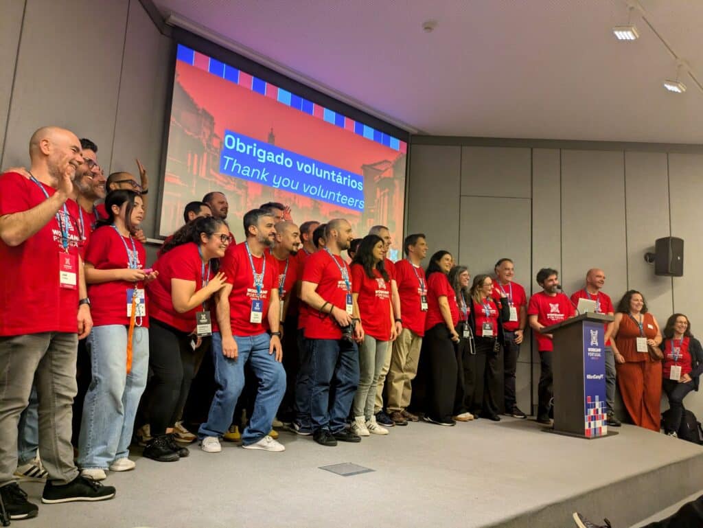 Organización y voluntariado de la WordCamp Portugal